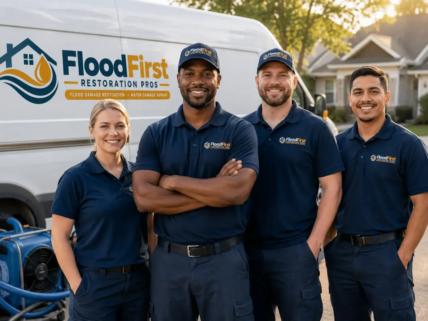 Flood Damage Restoration company in Oakwood, TX
