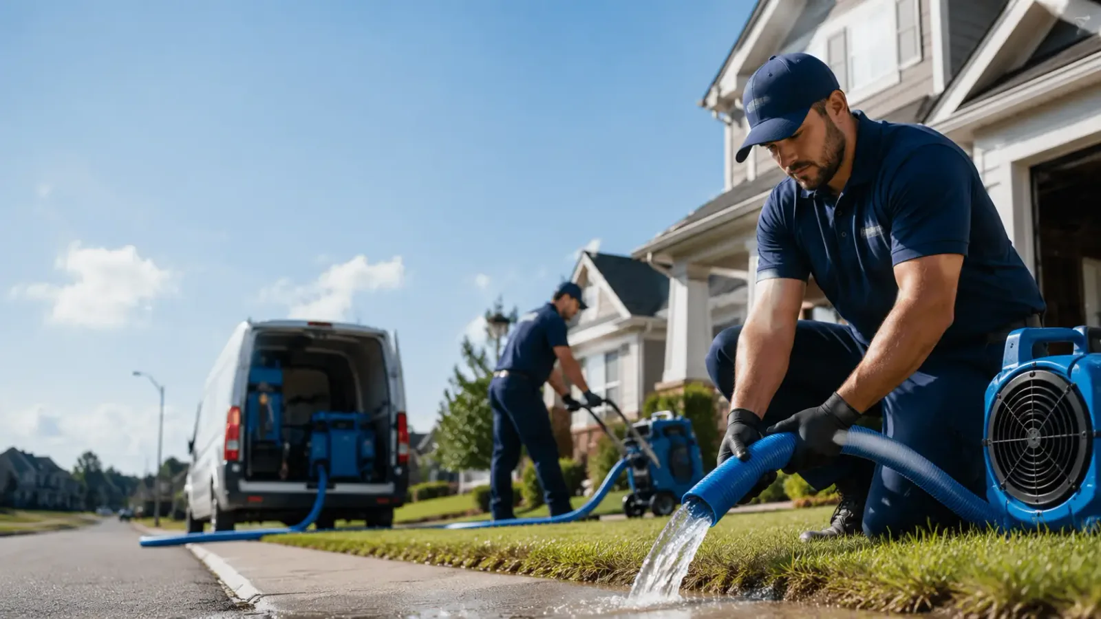Flood Damage Restoration in Oakwood, TX
